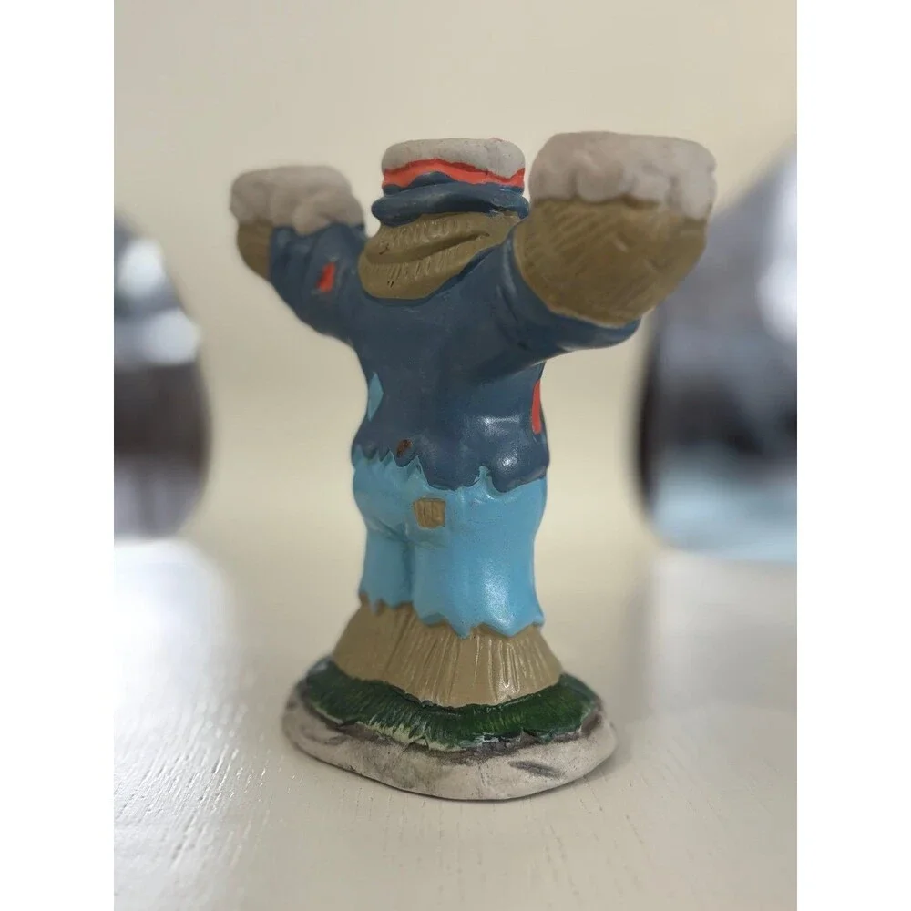 Vintage Scarecrow Candelabra